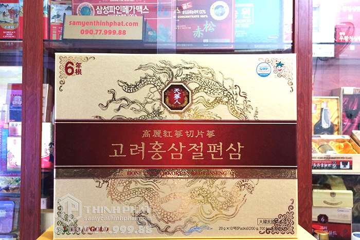 Hồng sâm lát tẩm mật ong Bio ApGold
