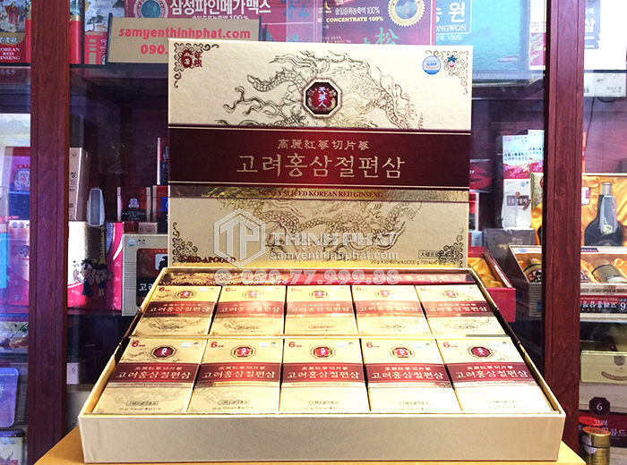 Hồng sâm lát tẩm mật ong Bio ApGold