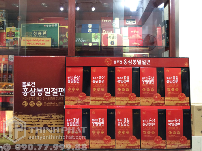 Sâm lát tẩm mật ong Deadong 200g