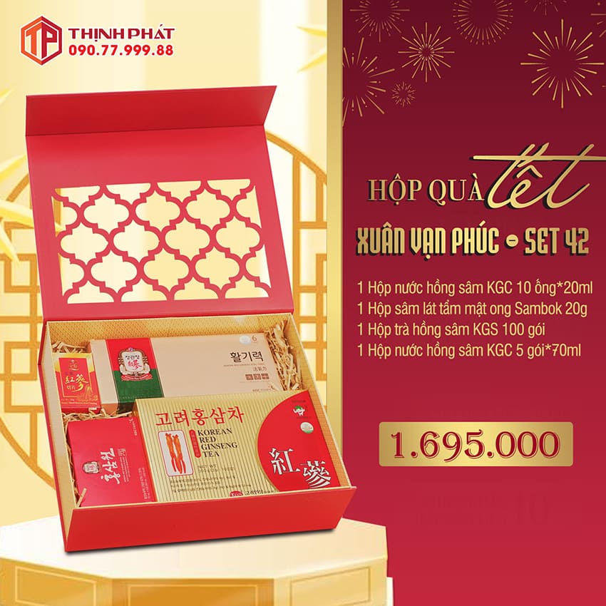 Hộp Quà Xuân Vạn Phúc - Set 42