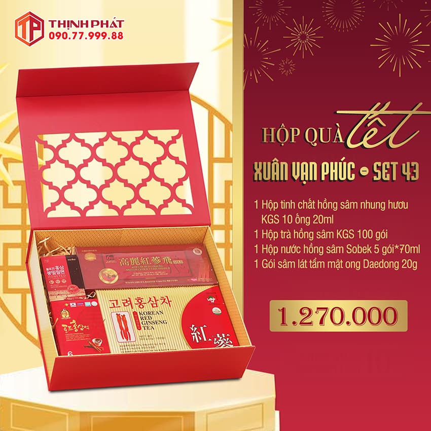 Hộp Quà Xuân Vạn Phúc - Set 43