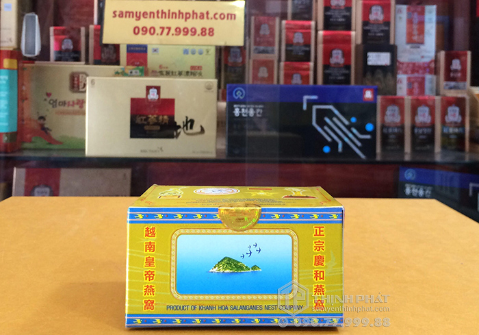 Tổ Yến Sào Khánh Hòa nguyên chất làm sạch hộp 3g - 011