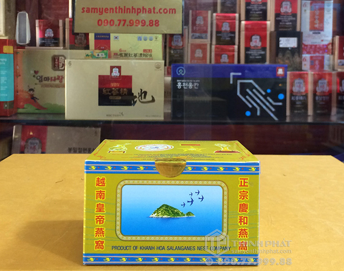 Tổ Yến Sào Khánh Hòa nguyên chất làm sạch hộp 5g - 012
