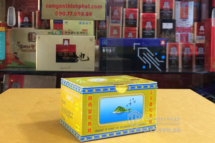 Tổ Yến Sào Khánh Hòa nguyên chất làm sạch hộp 5g - 012