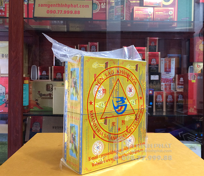 Tổ Yến Sào Khánh Hòa tinh chế 4 hộp 5g