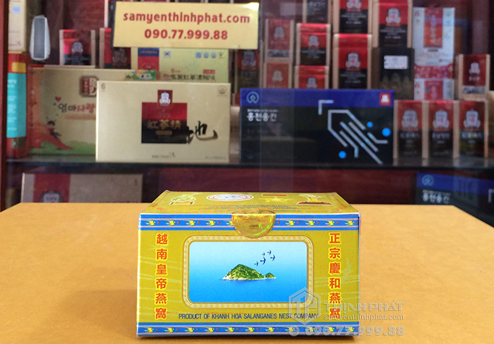 Tổ Yến Sào Khánh Hòa tinh chế 6 hộp 3g