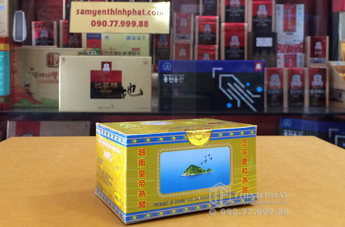 Tổ Yến Sào Khánh Hòa tinh chế 6 hộp 3g