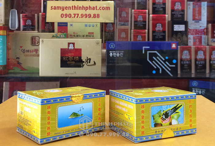 Tổ Yến Sào Khánh Hòa tinh chế 6 hộp 3g