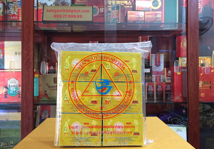 Tổ Yến Sào Khánh Hòa tinh chế 6 hộp 3g