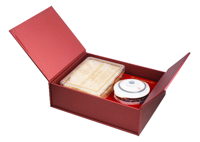 Tổ Yến Sào Khánh Hòa yến đảo thiên nhiên mẫu hộp quà tặng 100g - 014G