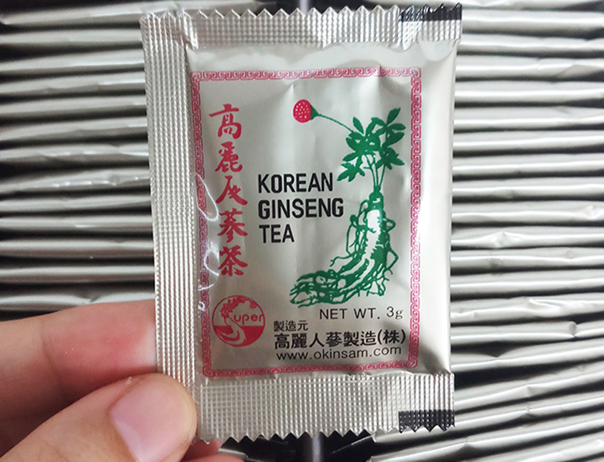 Trà hồng sâm Hàn Quốc hộp gỗ 100 gói