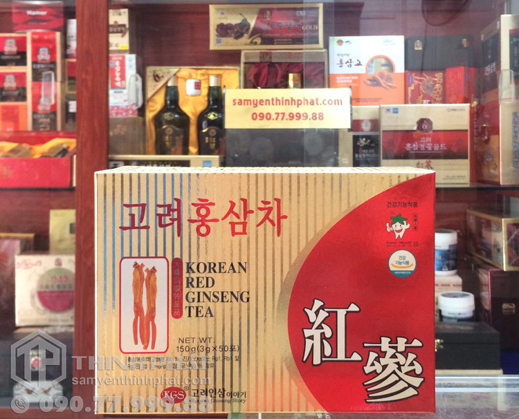 Trà sâm Hàn Quốc KGS hộp 50 gói