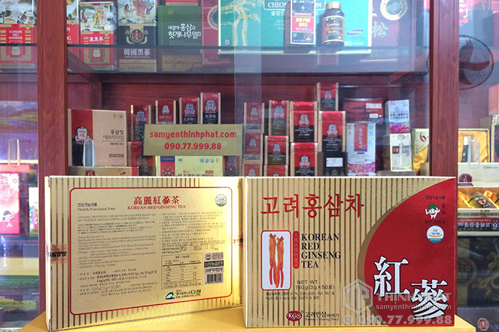 Trà sâm Hàn Quốc KGS hộp 50 gói