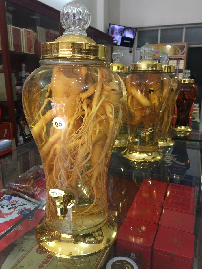 Rượu ngâm nhân sâm hàn quốc