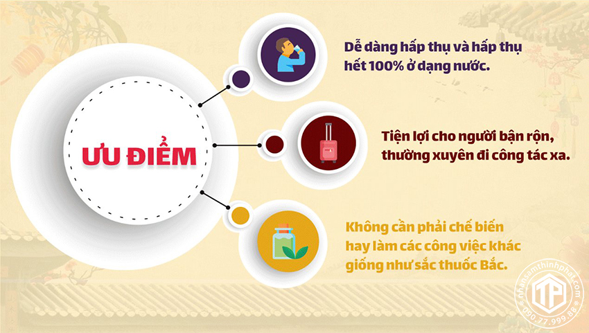 Ưu điểm của nước đông trùng hạ thảo