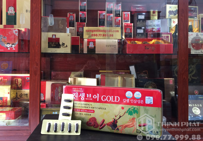 Viên sâm nhung linh chi Hàn Quốc Gold hộp 120 viên - Dongwon