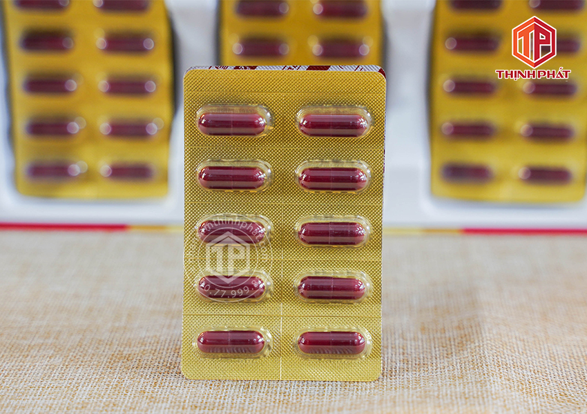 Viên đạm hồng sâm nhung hươu linh chi đông trùng hạ thảo insam Hàn Quốc 120 viên