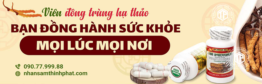 Viên đông trùng hạ thảo đồng hành cùng sức khỏe mọi lúc mọi nơi