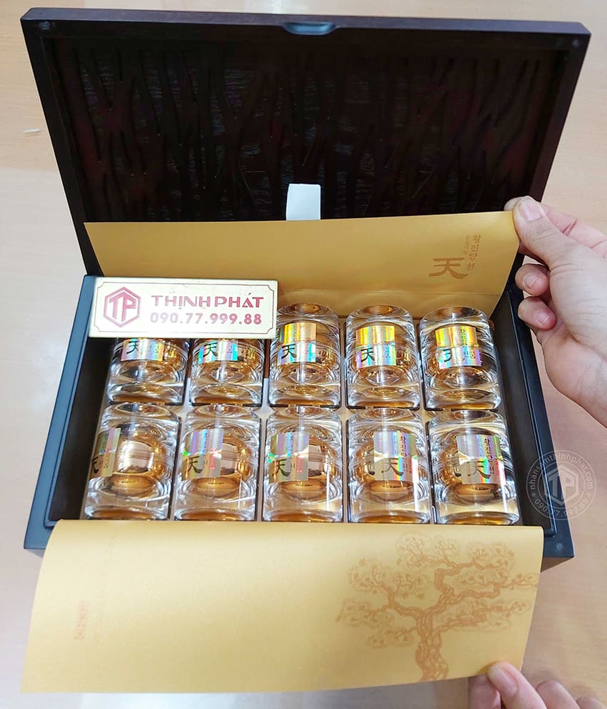 Viên thiên sâm chính phủ KGC thượng hạng hộp 20 viên