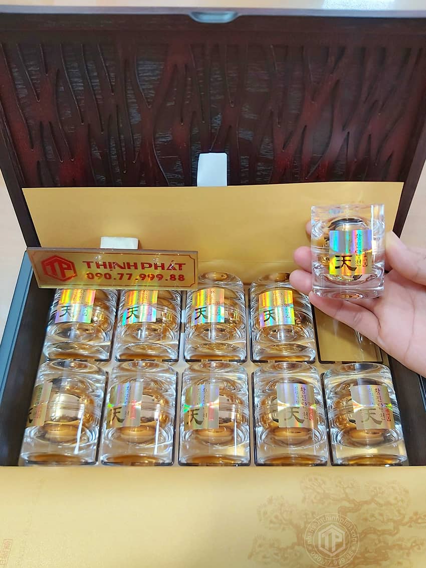 Viên thiên sâm chính phủ KGC thượng hạng hộp 20 viên