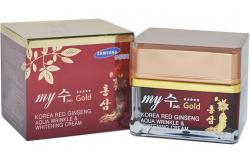 Kem dưỡng trắng da sâm đỏ Hàn Quốc hồng sâm My Gold ngày và đêm
