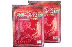 Cao dán hồng sâm Hàn Quốc chống nhức mỏi - Gói đỏ